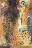 Susanna und die Alten' (Variation auf Susanna bei Bade) by Vyacheslav Yakovlevich Pobozhensky, 1990, oil on canvas, sold Dec 2017