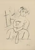 Melancholie by George Grosz, 1920, pencil, sold May 2017