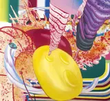 Ohne Titel by Christian Hahn, 1999, oil on canvas, sold May 2017