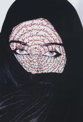 I am it's a secret by Shirin Neshat, 1993, chromogenic print, sold May 2017