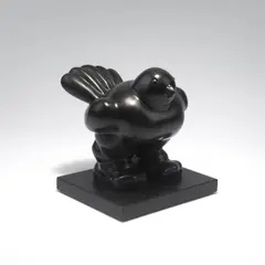 Nach 'Vogel' (kleine Version), 1988 (Entwurf), Guss später by Fernando Botero, bronze, sold Dec 2016