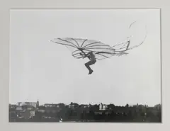 Otto Lilienthal', 1894 (Aufnahme), späterer Abzug by Ottomar Anschütz, photograph, sold Dec 2016
