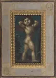 Amor by Willi Geiger, 1903, oil on board, sold Jun 2016