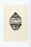 Titel: Schmidt-Rottluff 10 Holzschnitte. Grafisches Kabinett by Karl Schmidt-Rottluff, 1919, woodcut, sold Jun 2016
