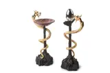 Caducée I + II by Salvador Dalí, 1982, bronze, sold Jun 2016