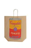 Campbell's Soup Shopping Bag by Andy Warhol, 1966, screenprint, sold Jun 2016