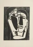 Frauentrost by Karl Schmidt-Rottluff, 1920, woodcut, sold Dec 2015