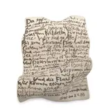 Autograph auf Keramik by Günther Grass, 1983, ink, sold Dec 2015