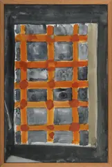 Entwurf für den Buchtitel '110 Rezepte für Günther Förg by Günther Förg, 2004, watercolor, sold Dec 2015