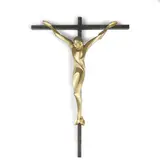 Kruzifix by Ferdinand Parpan, 1956, bronze, sold Dec 2015