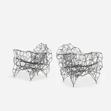 Pair Of Web Chairs by Coco, sold Jan 2017