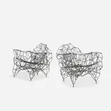 Pair Of Web Chairs by Coco, sold Jan 2017