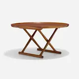 Egypt coffee table by Mogens Lassen, c. 1940, mahogany, brass, sold Nov 2022