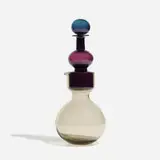 Kremlin Bells double decanter, model KF 500 by Kaj Franck, 1955 / 1959, glass, sold Nov 2022