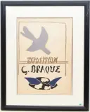 Exposition G. Braque by Georges Braque, color lithograph, sold Jun 2025