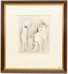 L'Impiccato by Marino Marini, 1946, etching, offered Jun 2025