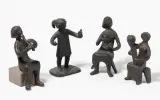 Flötenspielerin by Iris von Boltenstern, bronze, offered Jun 2025