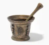 Frankreich/Spanien, 17.Jh by Mörser mit Pistill, bronze, sold Jun 2025