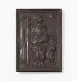 Spanische Niederlande, 16./17.Jh by Plakette "Hl. Antonius", bronze, sold Jun 2025