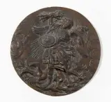 Deutsch, um 1700 by Plakette "Hl. Michael", bronze, sold Jun 2025