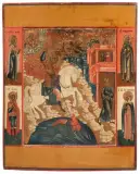 Russisch, Ende 18.Jh by Hl. Georg, tempera, sold Jun 2025