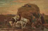 Heufuder by Rudolf Koller, oil on panel, offered Jun 2025
