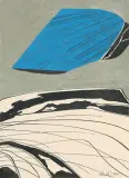 Ohne Titel by Sonia Sekula, 1961, ink, offered Jun 2025