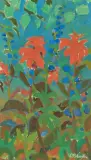 Blumenwiese by Constantin Polastri, 1961, oil on canvas, offered Jun 2025