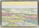 La carrière abandonnée by eigentlich Emile Aebischer Yoki, oil on canvas, sold Jun 2025