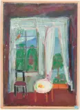 Daheim by Adolf Herbst, 1973, oil on canvas, offered Jun 2025