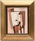 Nature morte brune by Charles Monnier, oil on canvas, sold Jun 2025