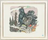 Auerhahn by Alois Carigiet, 1972, color lithograph, sold Jun 2025