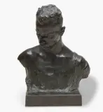 Il Muto by Giuseppe Foglia, bronze, offered Jun 2025