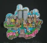 Welcome to New York by Charles Fazzino, color lithograph, sold Mar 2025