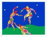 La Dance by Niki de Saint Phalle, pencil, sold Mar 2025
