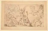 Das jüngste Gericht by Süddeutsch, um 1600, pencil, offered Mar 2025