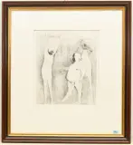 L'Impiccato by Marino Marini, 1946, etching, offered Mar 2025