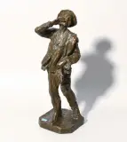 Bauer by Luigi Panzeri, bronze, sold Mar 2025