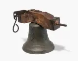 Italien, 17.Jh by Glocke mit Joch, bronze, sold Mar 2025