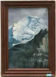 La Jungfrau by L. Sartori, 1931, oil on canvas, offered Mar 2025
