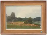 Moorlandschaft by Werner Weber, oil on canvas, offered Mar 2025