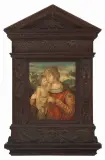 im Stile Lombardei, um 1500 Madonna mit Kind by "Faussaire pathétique", oil on panel, offered Dec 2024