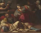 Kopie des 17.Jhs by Leonello Spada, oil on canvas, sold Dec 2024