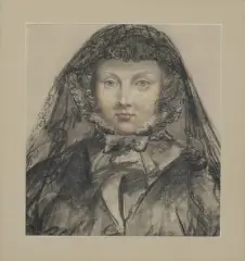 zugeschrieben Miss Hunloke by Daniel Gardner, 1784, oil, offered Dec 2024