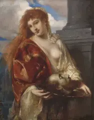 Salome by Georg Papperitz, oil on canvas, offered Dec 2024