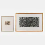 Stand or Fall, 1982 Graphite and pencil on paper Together with another Paul Oberst, Untitled by Paul Oberst, gouache on paper, offered Sep 2015