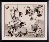 Untitled by Barry Le Va, Pen and ink, offered Jul 2015