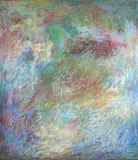 Drifting Forms, 1972-73 by Al Newbill, Oil on canvas, offered Jul 2015