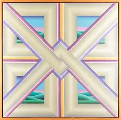 Hieroglyphic by George Snyder, 1983, Oil on canvas, offered Jul 2015
