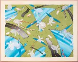 Indians Visit the Landscape II by Ken Nevadomi, Oil on canvas, offered Jul 2015